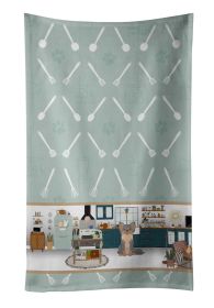 Longhaired Blue and Tan Chihuahua in the Kitchen Kitchen Towel Dish Cloths Guest Hand Towel Decorative Bathroom Towel for Face,Tea, Dishcloth