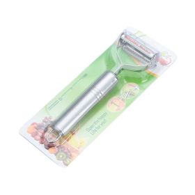 Stainless Steel Peeler Multi-Functional Peeling Tool For Potatoes And Fruits Wholesale Kitchen Utensil Melon Slicer (Option: Pack of 1)