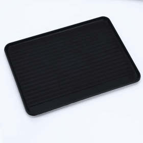Niversal Polypropylene Dish Drain Board For Kitchen--Selling On Temu Is Prohibited (Color: Black)