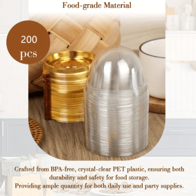 200 Dessert Boxes (Option: 200pcs)