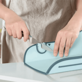6 IN 1 Multi-functional Folding Cutting Board (Color: Blue)