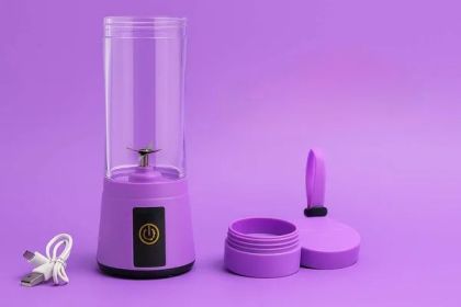 Just Mix - Go Mini Travel Juicer (Color: Purple)