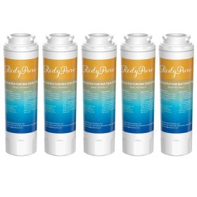 5 Pack Refrigerator Water Filter Replacement For  EDR4RXD1, EveryDrop Filter 4, Maytag UKF8001AXX-750, UKF8001AXX-200, 46-9006, Puriclean II, WD- (Option: W13732995)